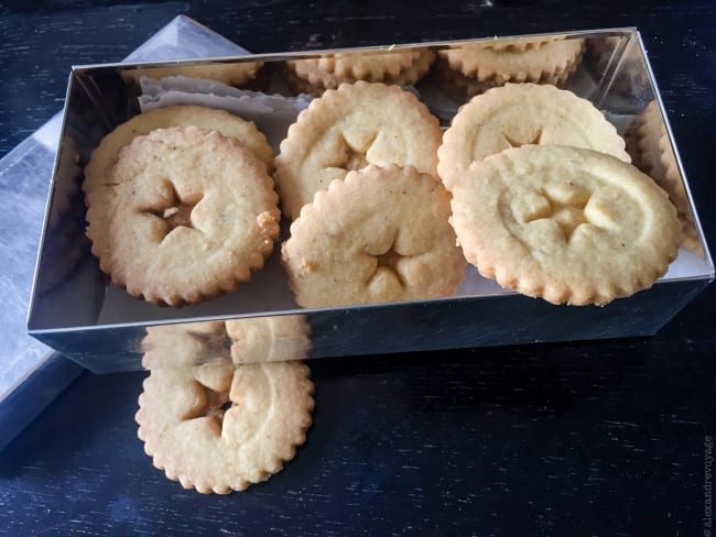 Sablés aux amandes aux blancs d'oeufs