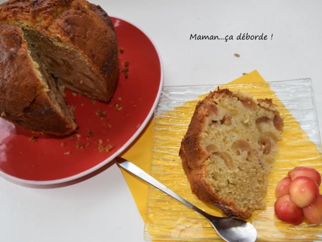 Gâteau moelleux à la cerise