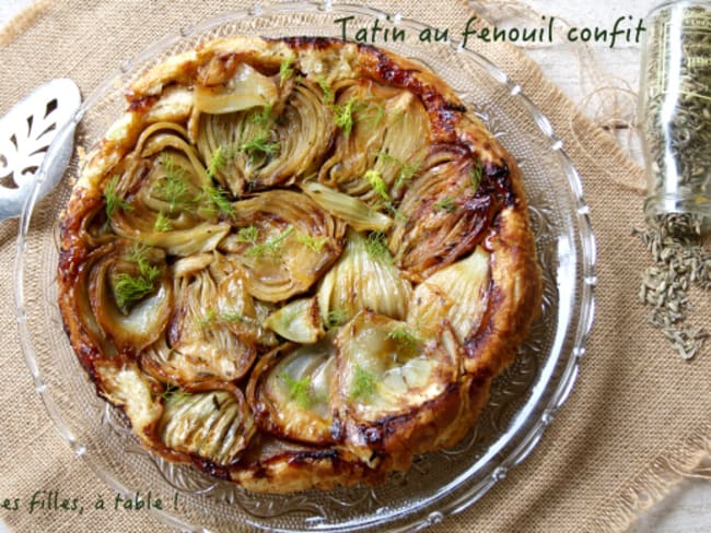 Tatin au fenouil confit