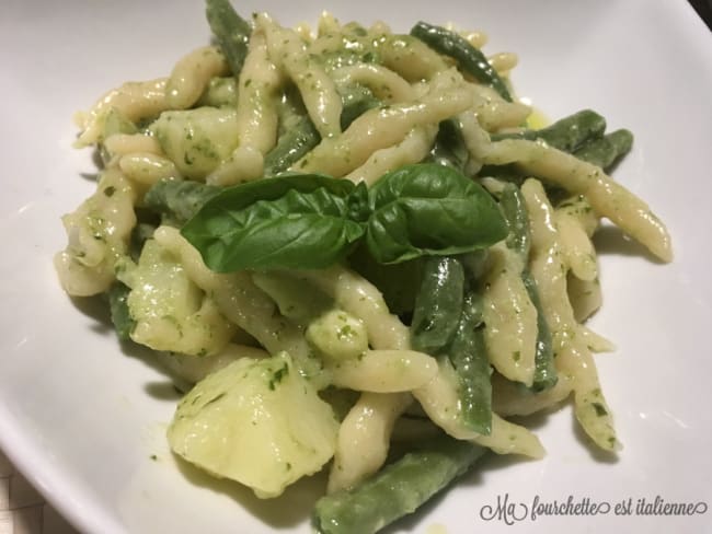 Trofie au pesto