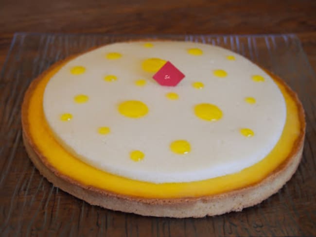 Tarte au citron "meringuée" d'Arnaud Larher