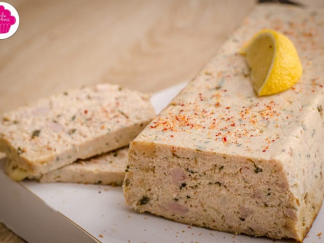 Terrine de thon à la ciboulette et à la fleur de sel