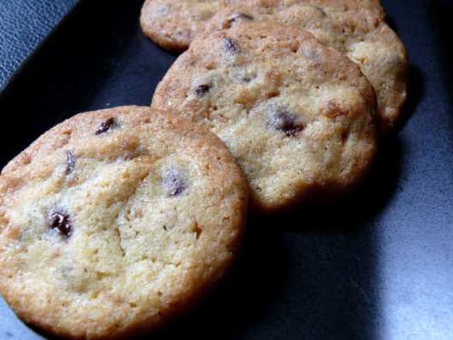 Cookies croquants aux Pépites de Chocolat et d’Erable pour le goûter