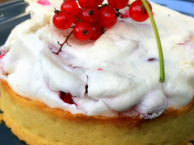 Tartelettes aux groseilles meringuées