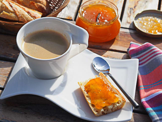 Confiture maison de melon à la vanille et au citron vert