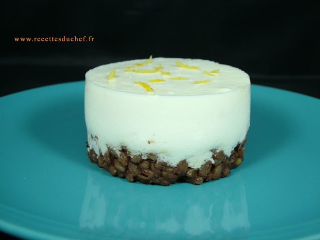 Cheesecake au citron et graines d'épeautre