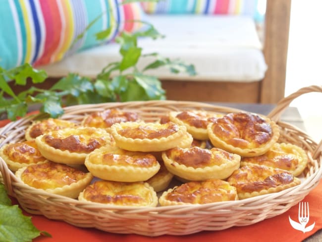 Mini-quiches aux lardons