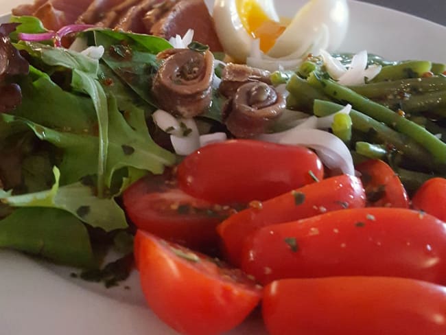 Salade niçoise à ma façon