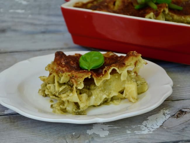 Lasagnes d’été aux légumes et pesto