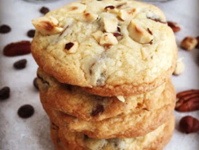 Cookies de Pascal Caffet, chef pâtissier et chocolatier français