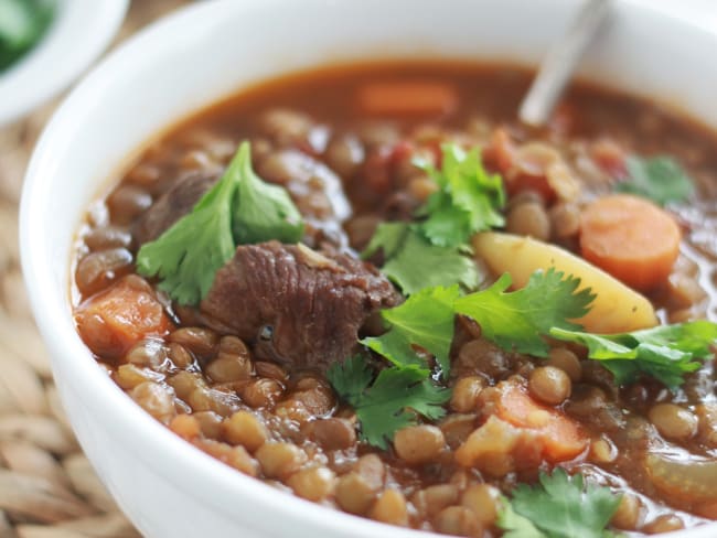 Soupe aux lentilles algérienne (chorba 3dess)