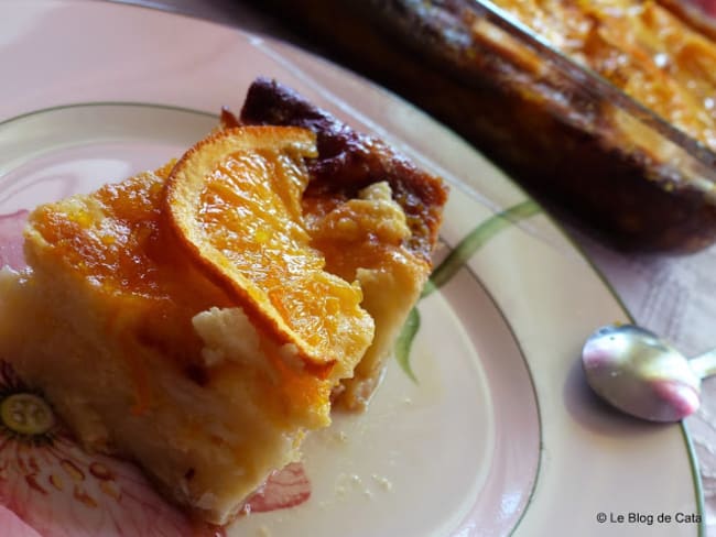 Portokalopita ou gâteau grec à l'orange