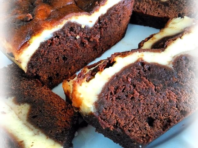 Cake bi-couche Chocolat Mascarpone