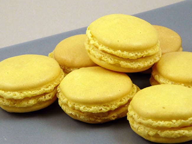 Macarons à la vanille 