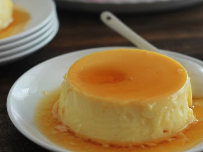 Crème renversée au caramel