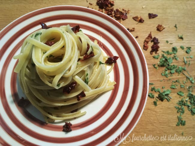 La pasta aglio olio e peperoncino du lazy sunday