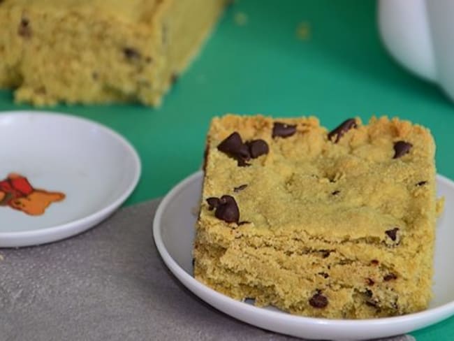 Brownie chocolat et matcha, sans gluten