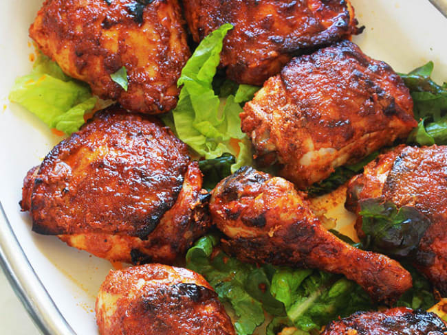 Poulet tandoori : une recette indienne facile.