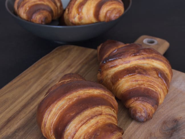 Les croissants sur poolish