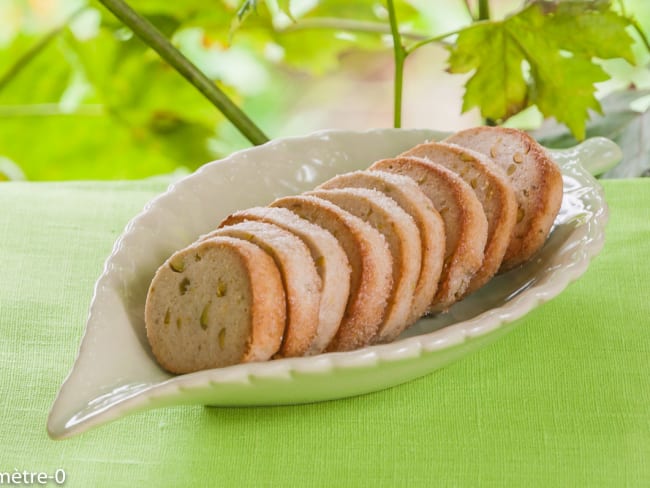 Biscuits croquants à la pistache