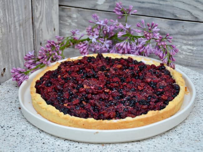 Tarte aux fruits des bois comme en Savoie