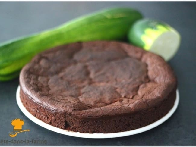 Fondant original au chocolat et à la courgette