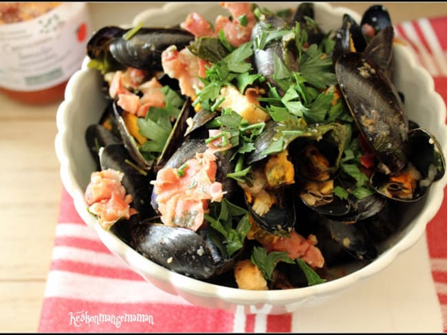 Moules à la bordelaise