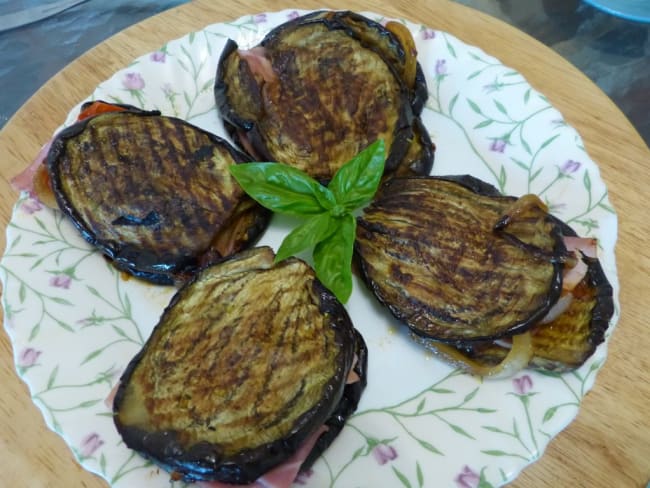 Sandwich d'aubergines