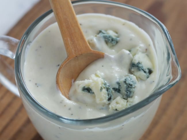 Sauce alfredo au fromage bleu