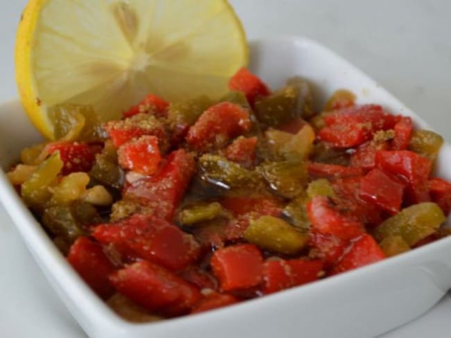 Salade Marocaine aux Poivrons