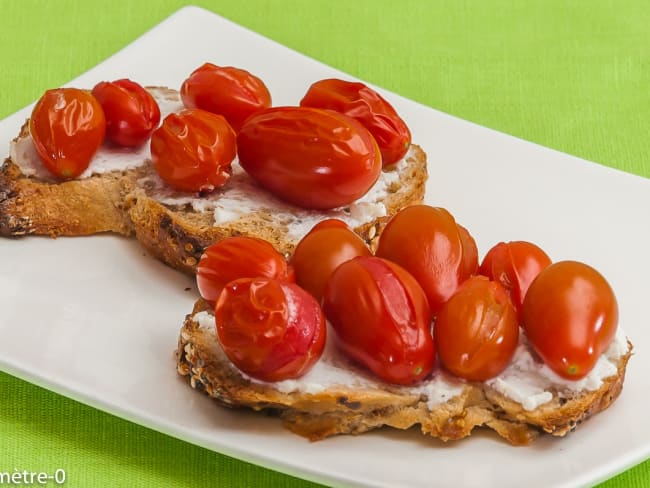 Tartine tomates ricotta