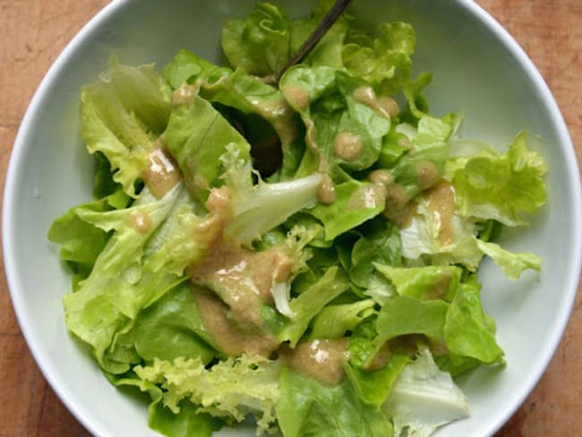 Sauce salade aux anchois