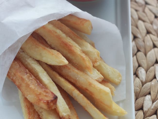 Frites belges qui croustillent