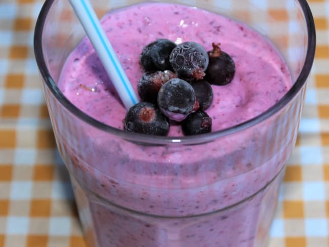 Smoothie au cassis