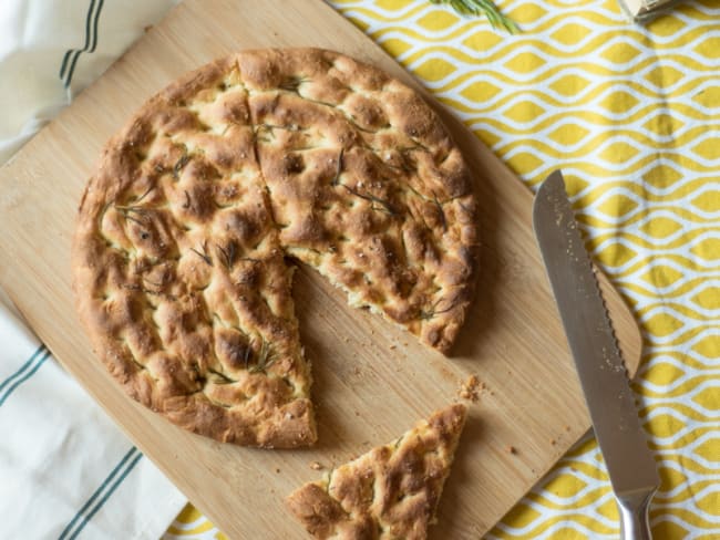 Focaccia facile pour l'été