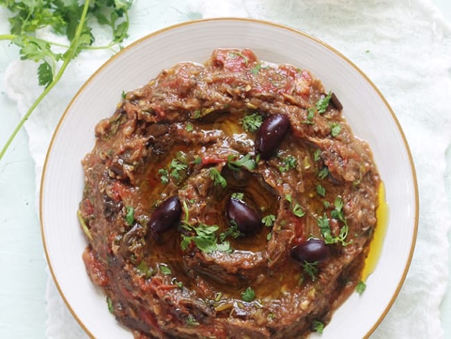 Zaalouk ou zaalouka : caviar d’aubergines du Maroc