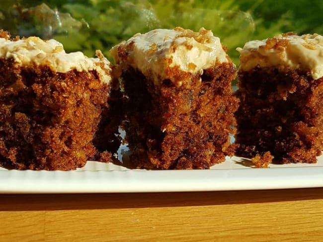 Gâteau aux carottes et aux noix d'après Ottolenghi