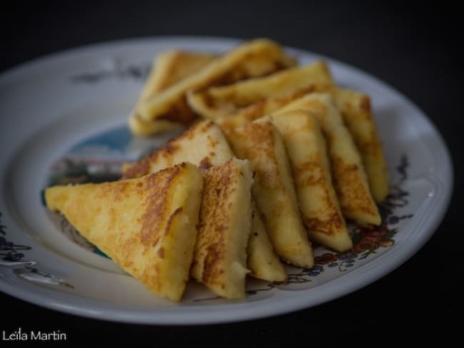 Griesknepfle ou galettes de semoule alsaciennes