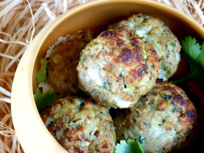 Boulettes de poisson à la coriandre