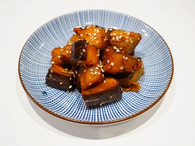 Aubergines à la japonaise