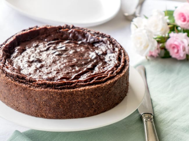 Flan pâtissier au chocolat