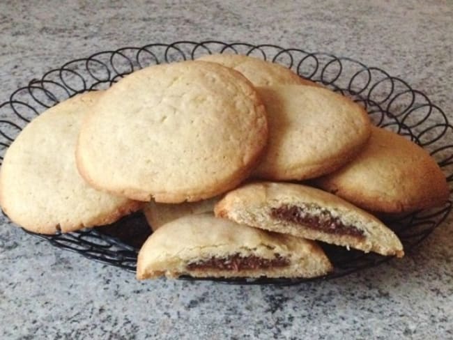 Cookies fourrés au Nutella façon Starbucks