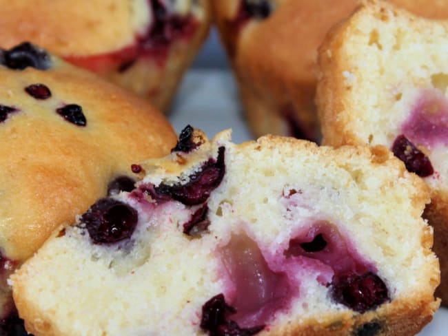 Muffins au Cassis