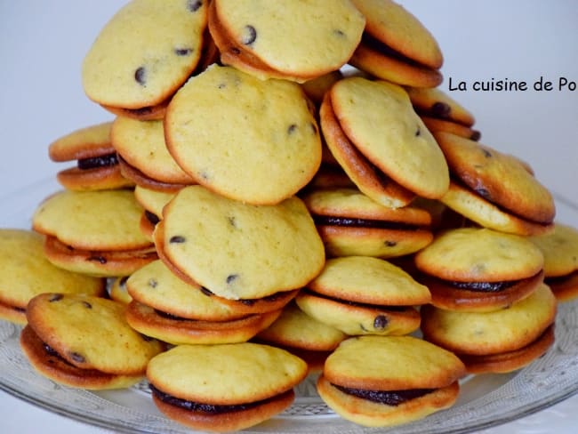 Biscuit à la banane aux pépites de chocolat 