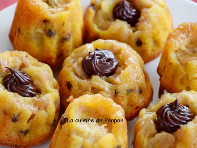 Muffin à la banane et aux pépites de chocolat