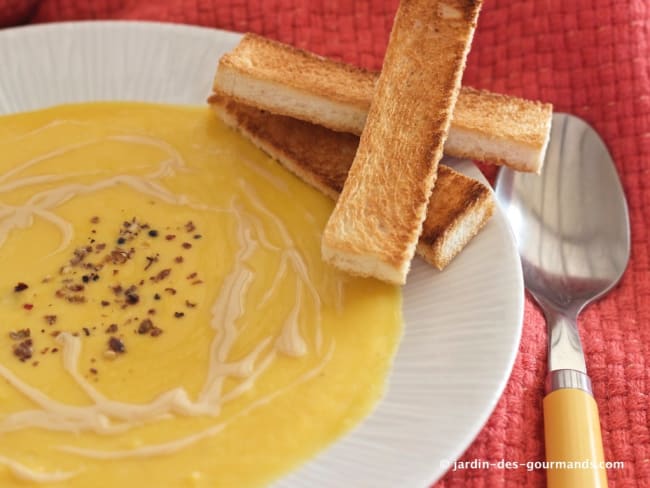 Velouté Butternut au fromage frais