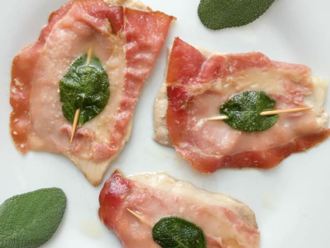 Saltimbocca italienne à la romaine (alla romana)