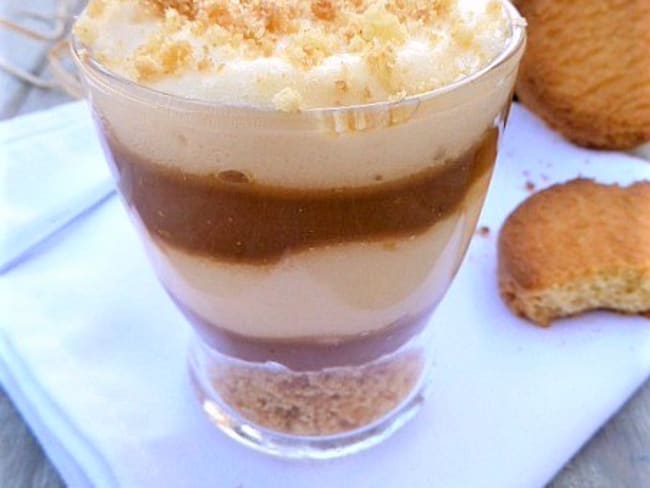 Tiramisu au caramel beurre salé