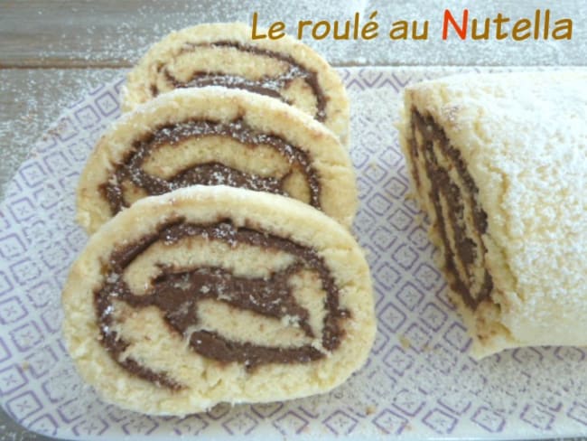 Le gâteau roulé au Nutella