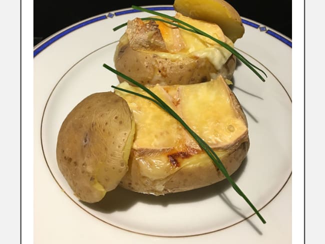 Pomme de terre façon raclette